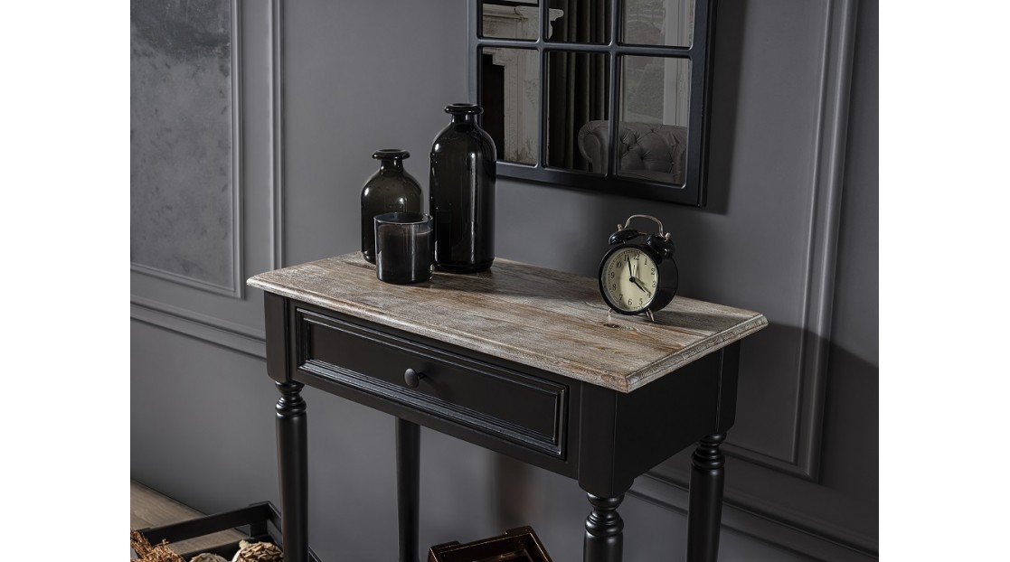 Louise Siyah-Masif Dresuar