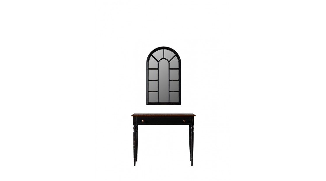 Marine Eskitilmiş Siyah Dresuar