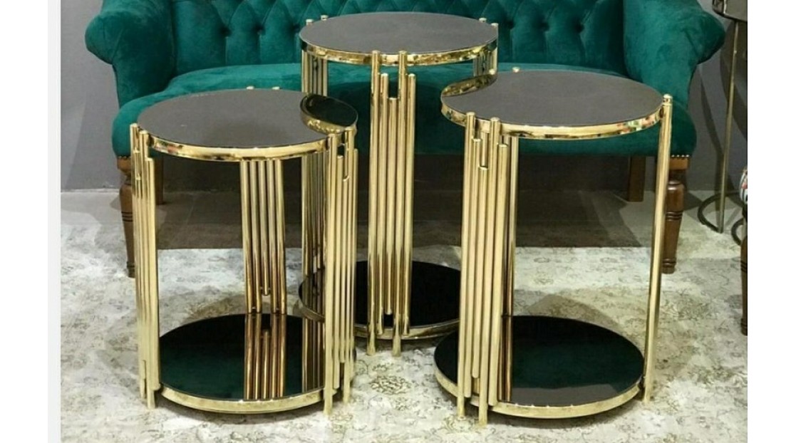 No 14 Gold Zigon Sehpa