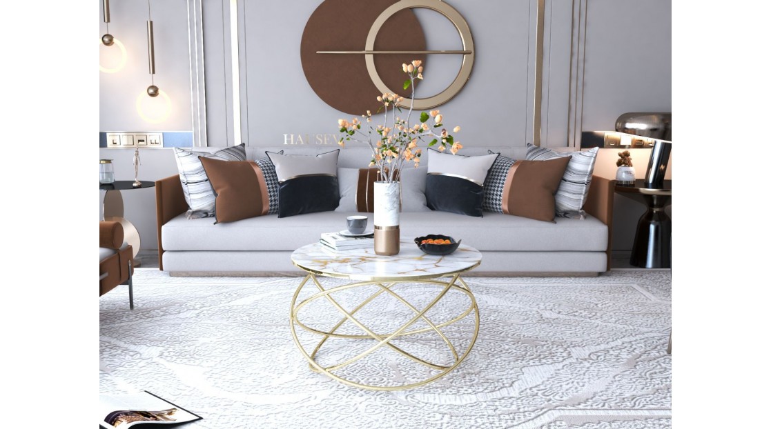 No 16 Metal Orta Sehpa