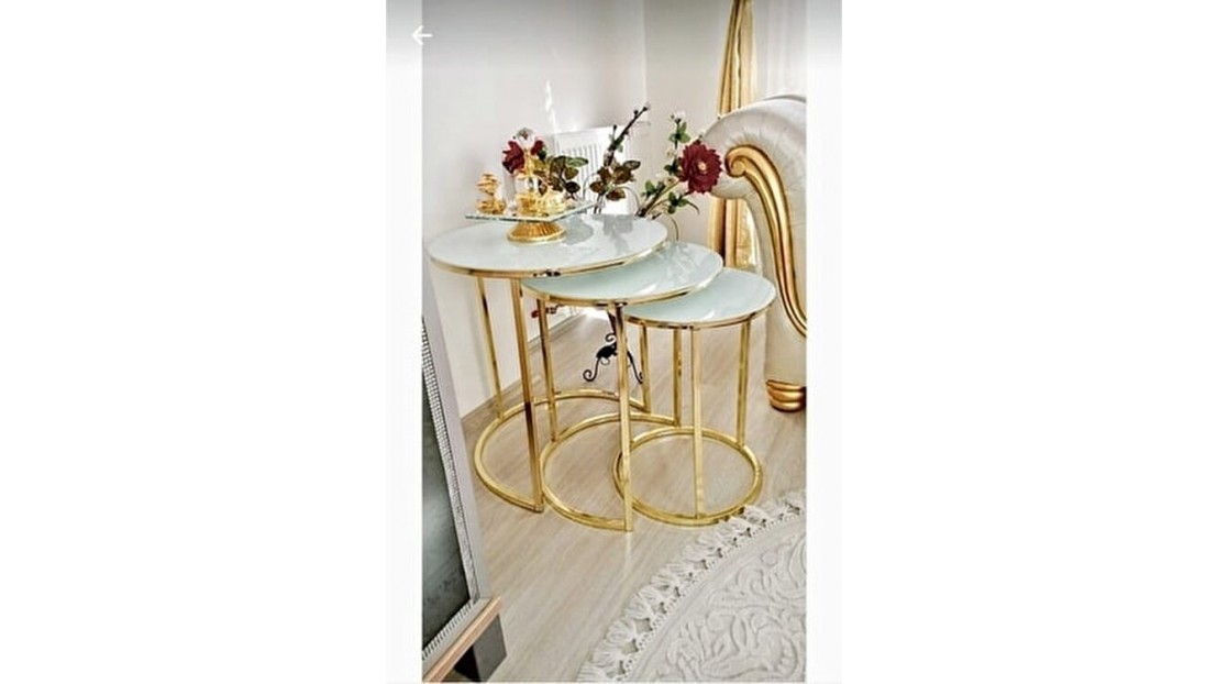 No 9 Gold Zigon Sehpa