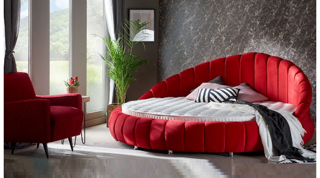 Ege Yuvarlak Karyola (Yatak Dahil)