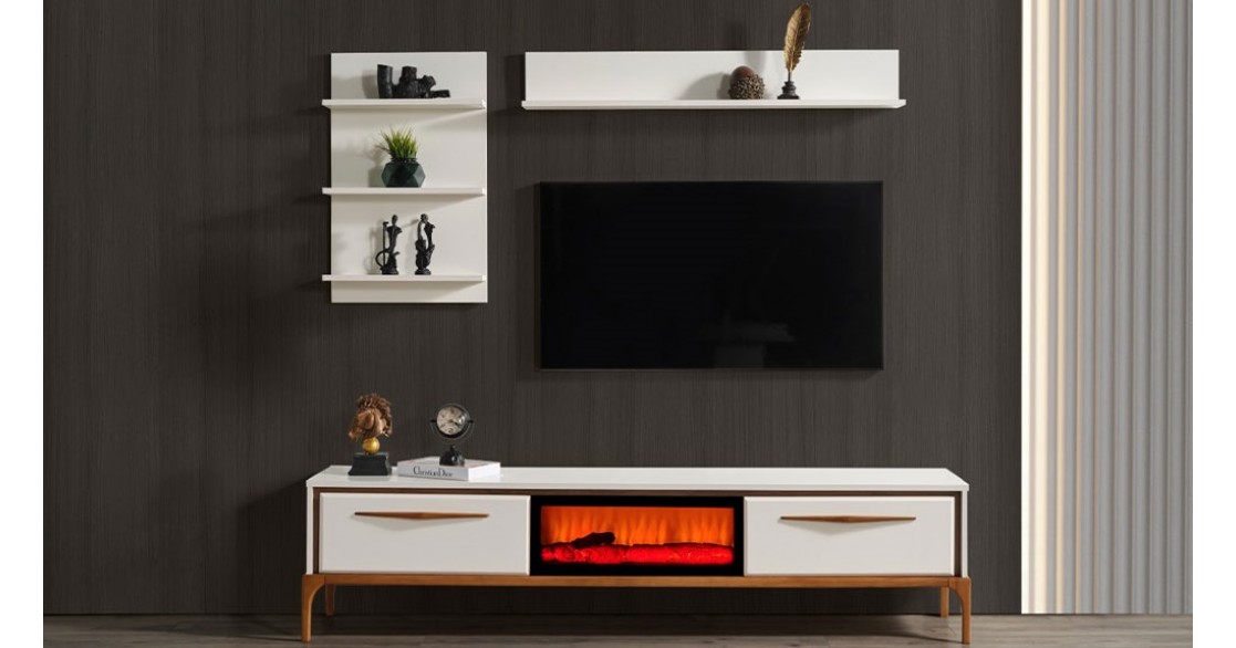 Milas Şömineli Tv Ünite