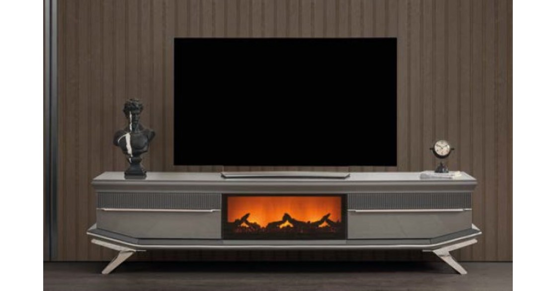 Villa Şömineli Tv  Sehpa 