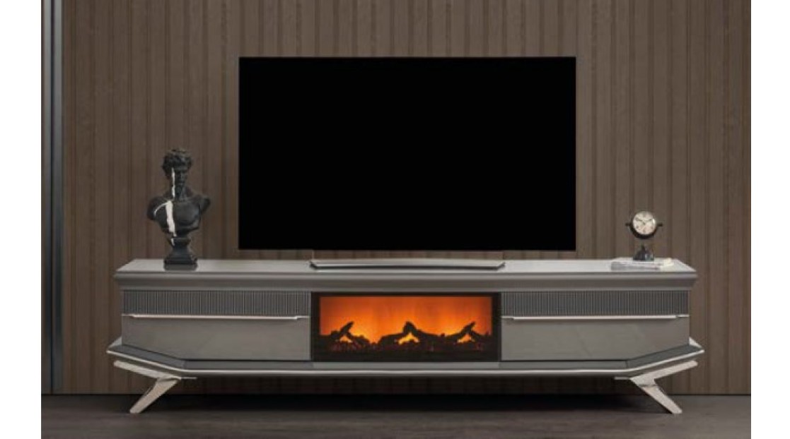 Villa Şömineli Tv  Sehpa 