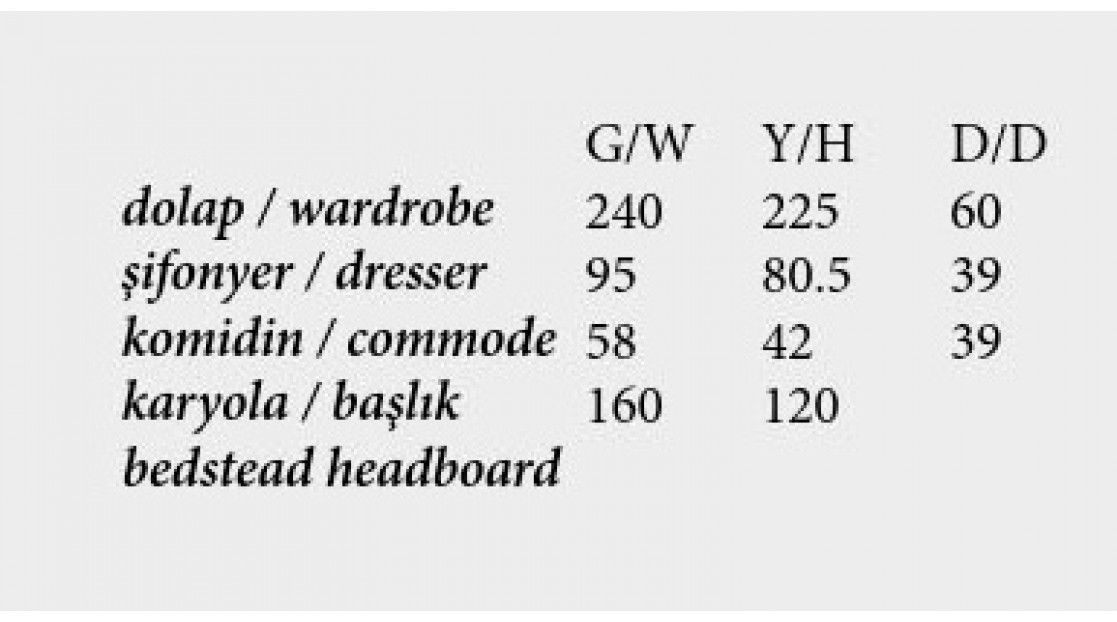 Life Yatak Odası Takımı