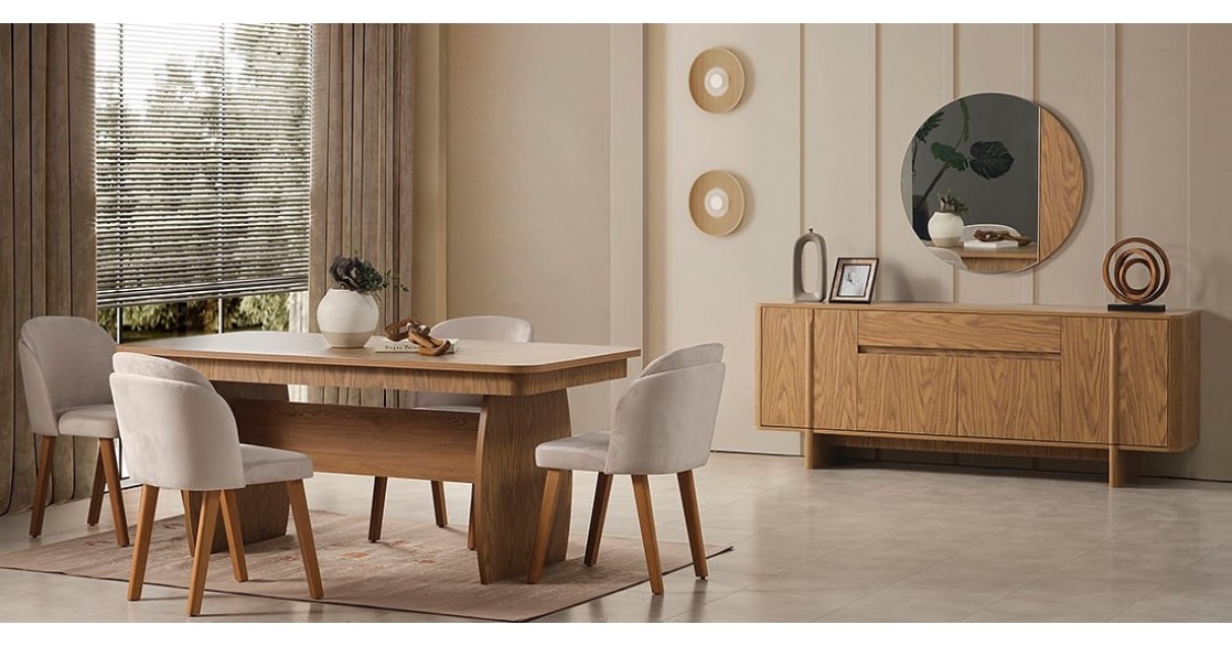 Minimal Yemek Odası Takımı