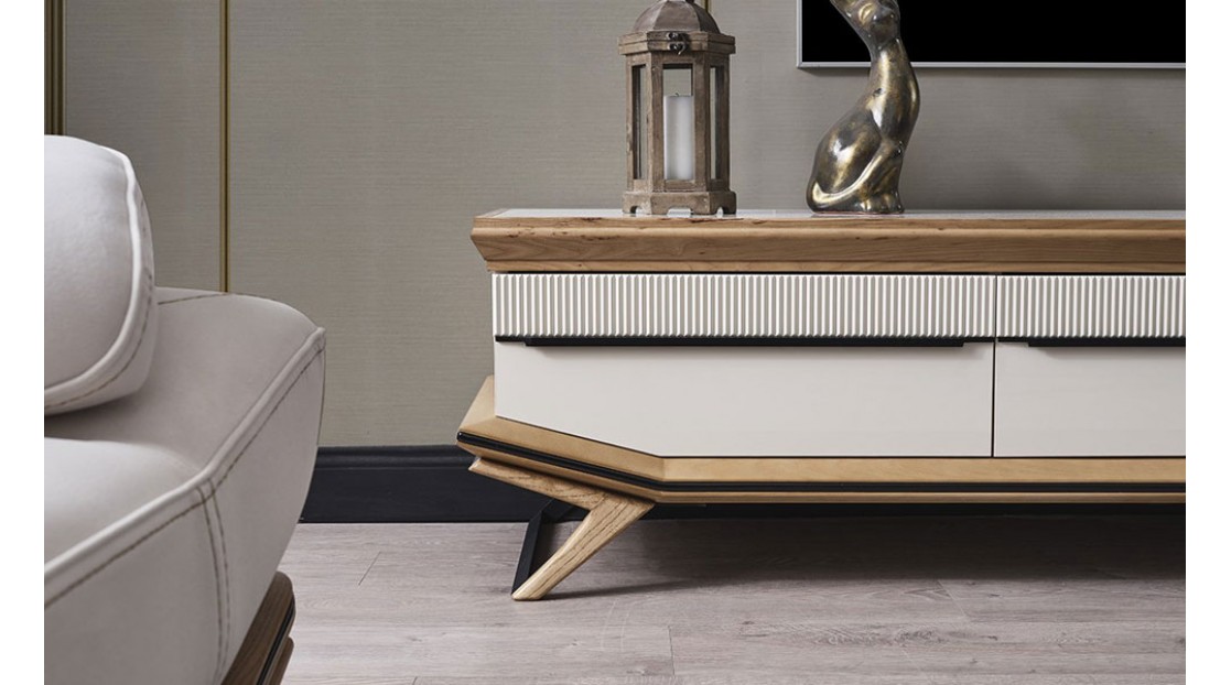 Villa Ceviz Beyaz Yemek Odası