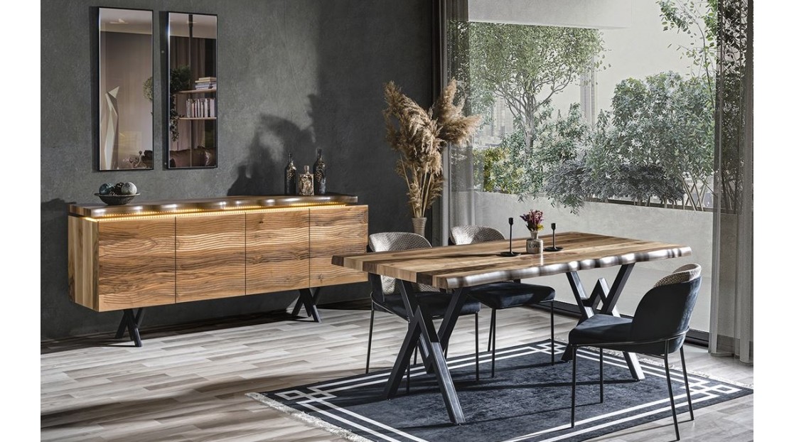 Natural Yemek Odası Takımı